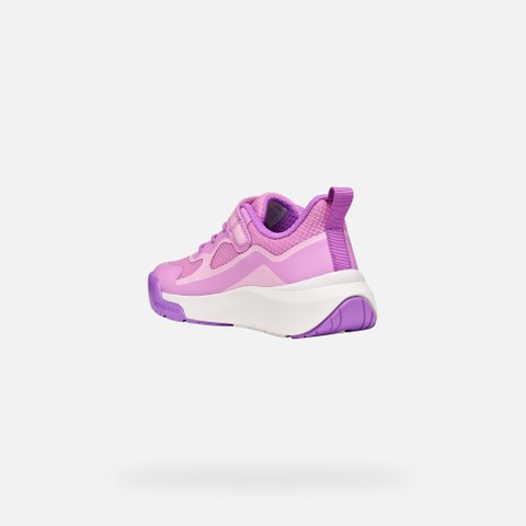Hard toe sneakers PRO-RAN JUNIOR Dark Pink - image number 3 | GEOX