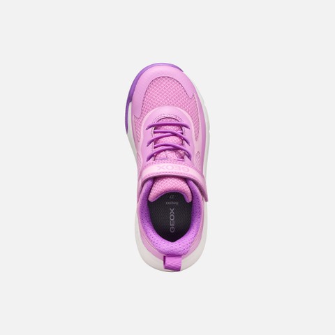 Hard toe sneakers PRO-RAN JUNIOR Dark Pink - image number 5 | GEOX