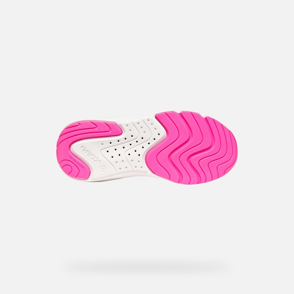Hard toe sneakers PRO-RAN JUNIOR Purple/Fluo Fuchsia - image number 6 | GEOX