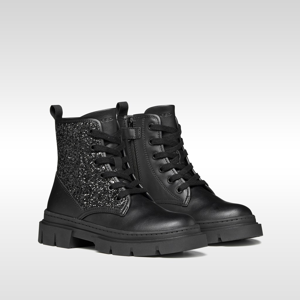 Botas militares KARSYN NI&Ntilde;A Negro - image number 7 | GEOX