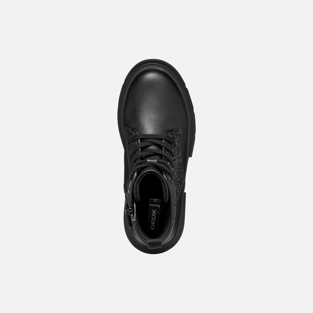 Botas militares KARSYN NI&Ntilde;A Negro - image number 5 | GEOX