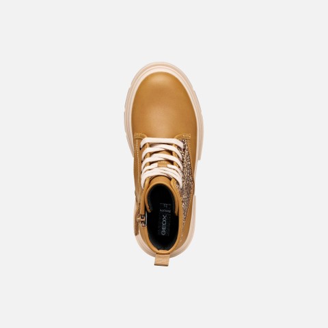 Botines KARSYN NI&Ntilde;A Galleta/Bronce claro - image number 5 | GEOX