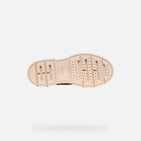 Botines KARSYN NI&Ntilde;A Galleta/Bronce claro - image number 6 | GEOX