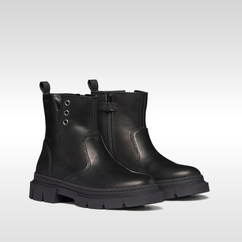 Ankle boots KARSYN GIRL Black - image number 7 | GEOX