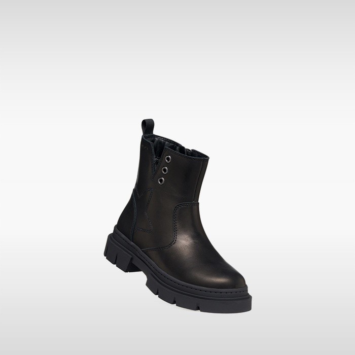 Bottines KARSYN FILLE Noir | GEOX