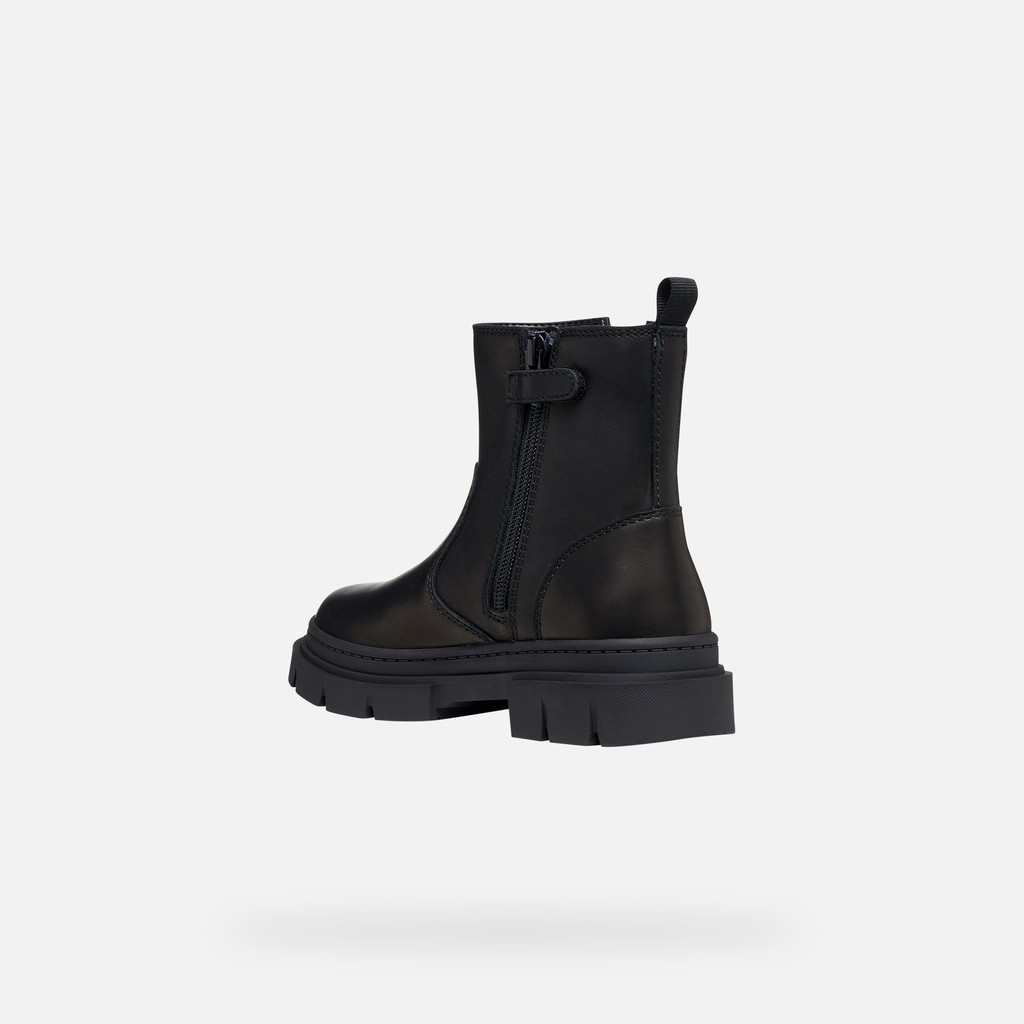Ankle boots KARSYN GIRL Black - image number 3 | GEOX