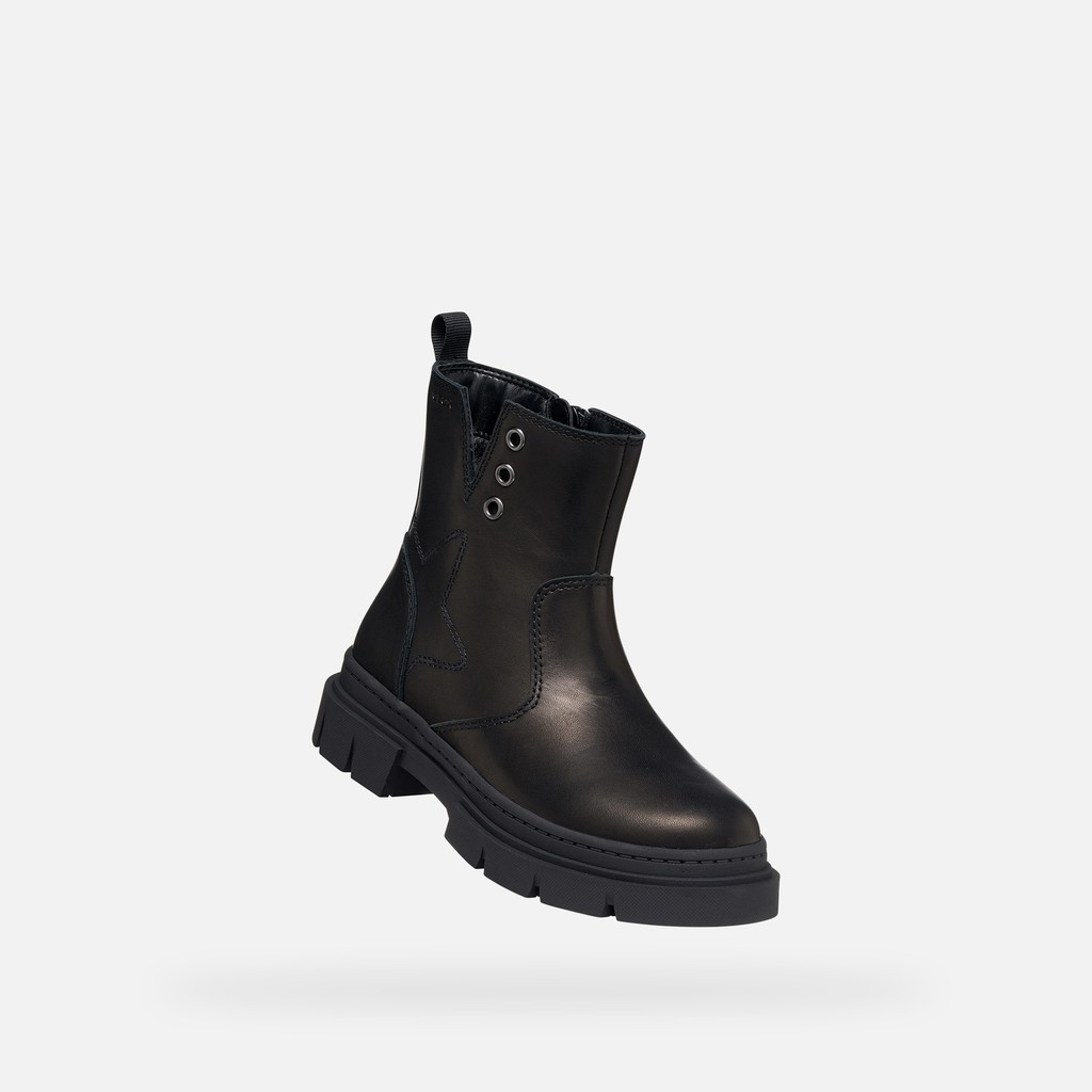 Ankle boots KARSYN GIRL Black - image number 4 | GEOX