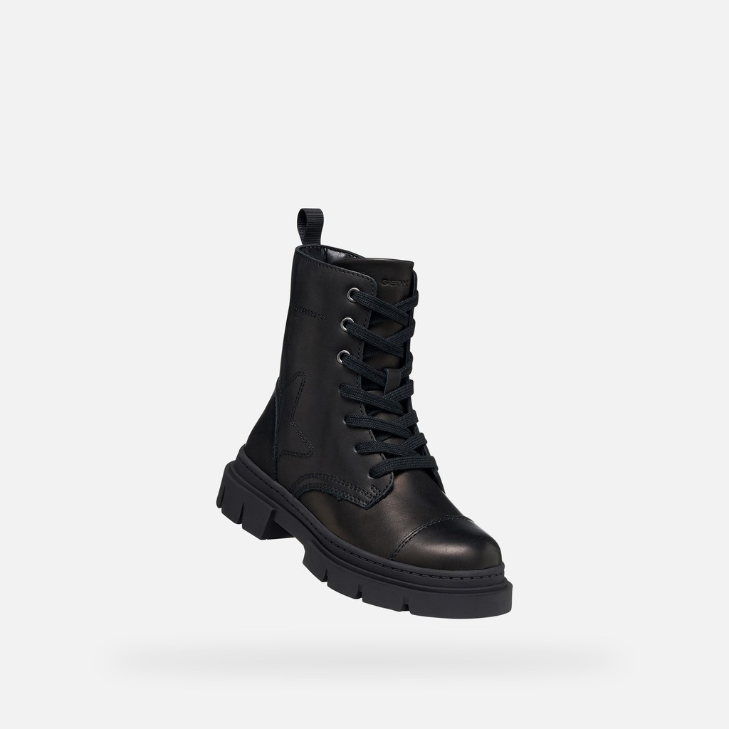 Ankle boots KARSYN GIRL Black - image number 4 | GEOX