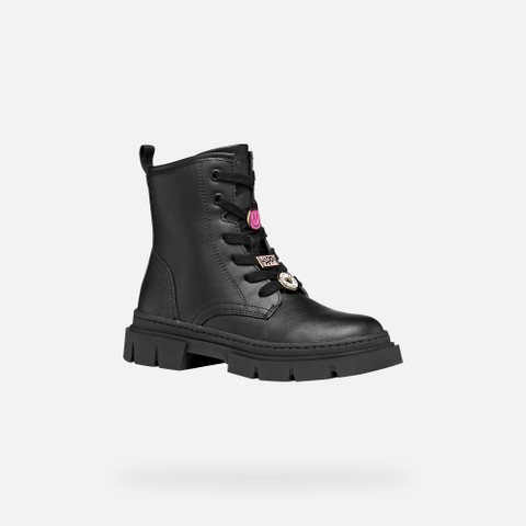 Springerstiefel KARSYN M&Auml;DCHEN Schwarz - image number 2 | GEOX