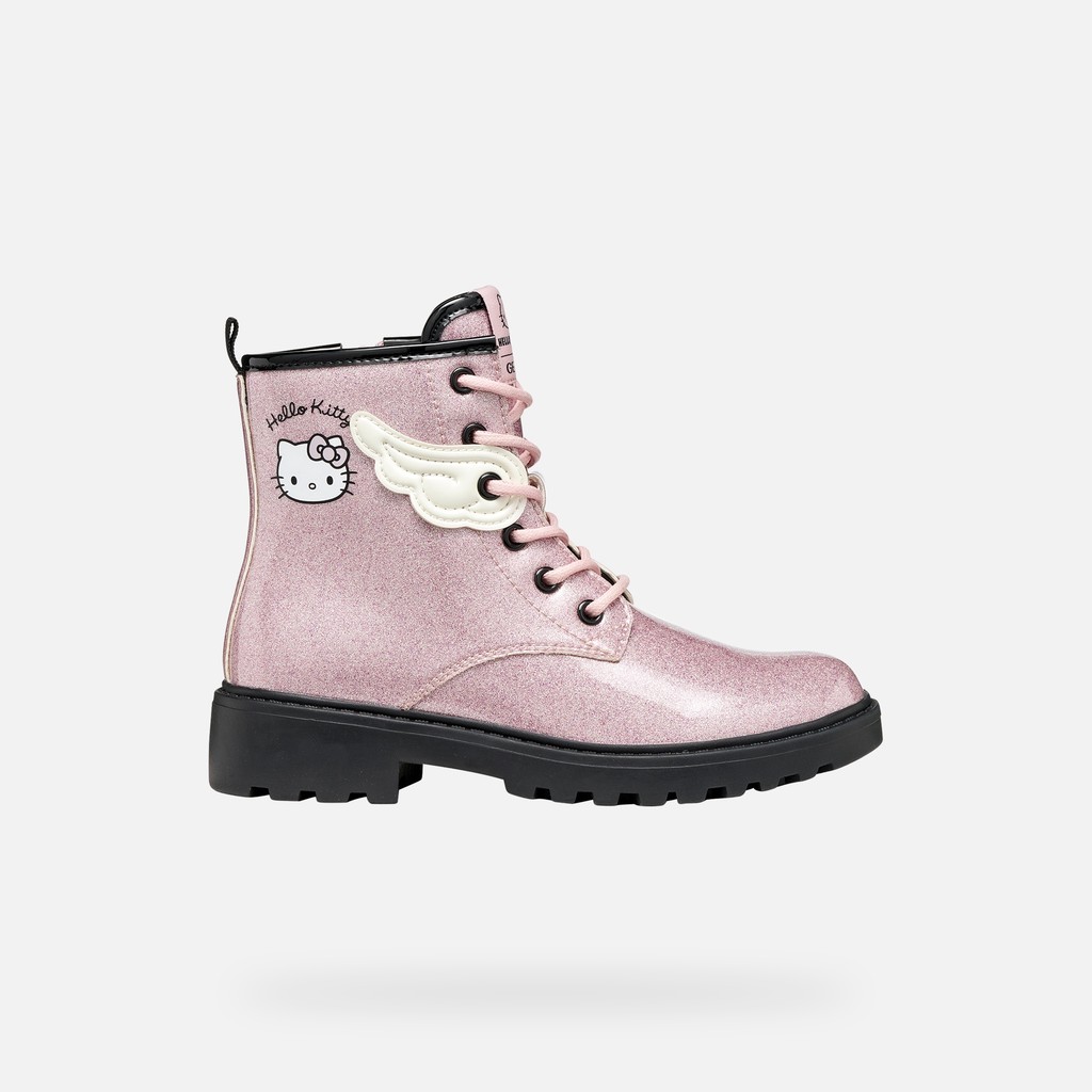 Hello Kitty ankle boots CASEY GIRL Pink/Black - image number 1 | GEOX
