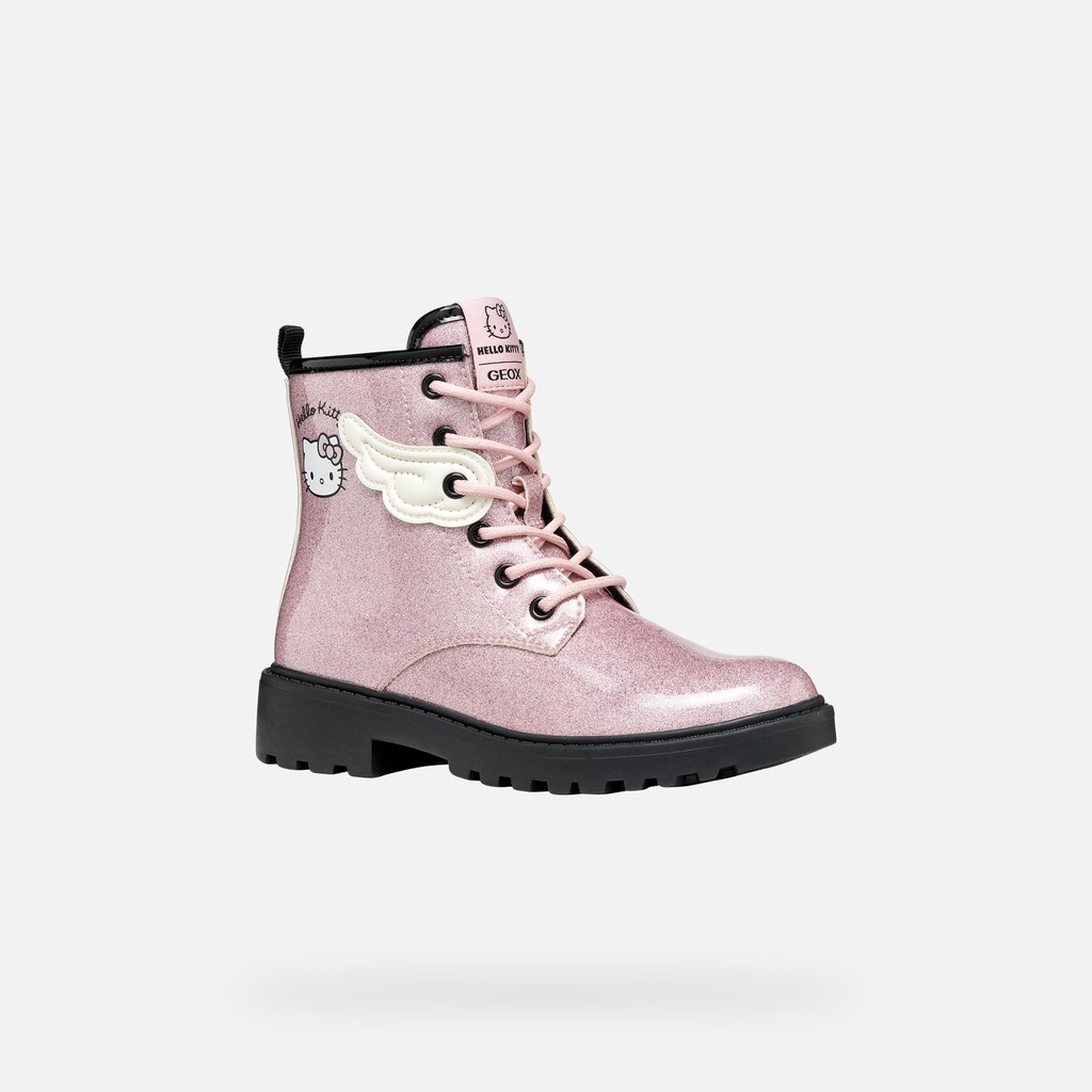 Hello Kitty ankle boots CASEY GIRL Pink/Black - image number 2 | GEOX