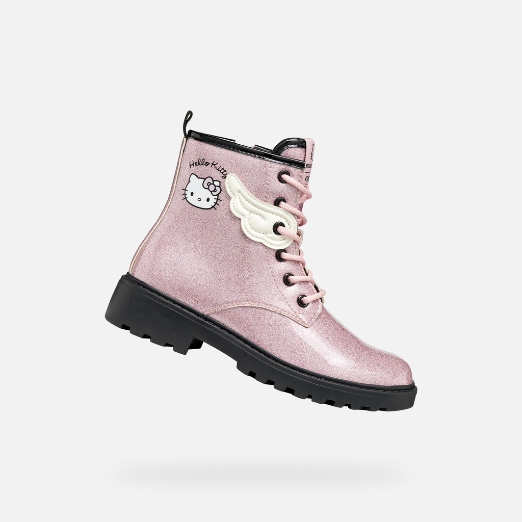 Hello Kitty ankle boots CASEY GIRL Pink/Black - image number 0 | GEOX