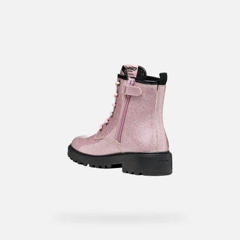 Hello Kitty ankle boots CASEY GIRL Pink/Black - image number 3 | GEOX