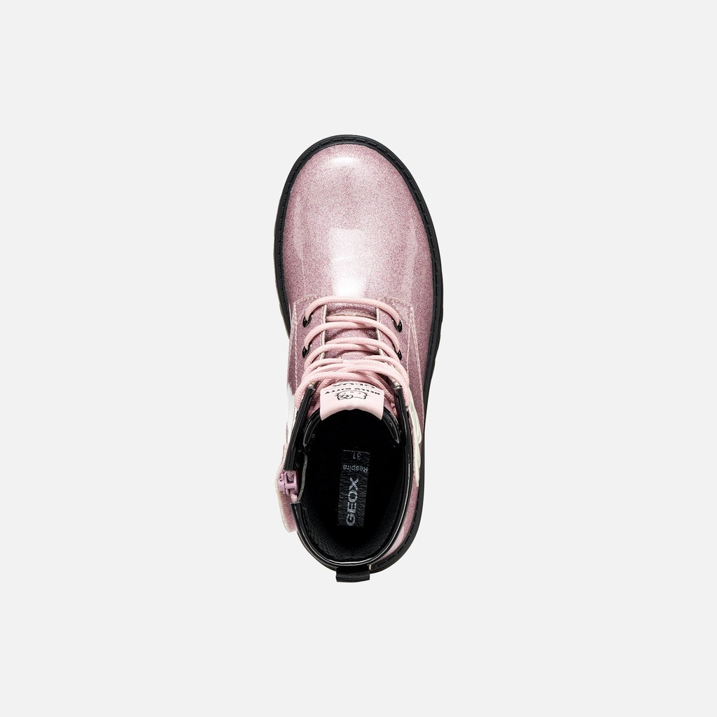 Hello Kitty ankle boots CASEY GIRL Pink/Black - image number 5 | GEOX