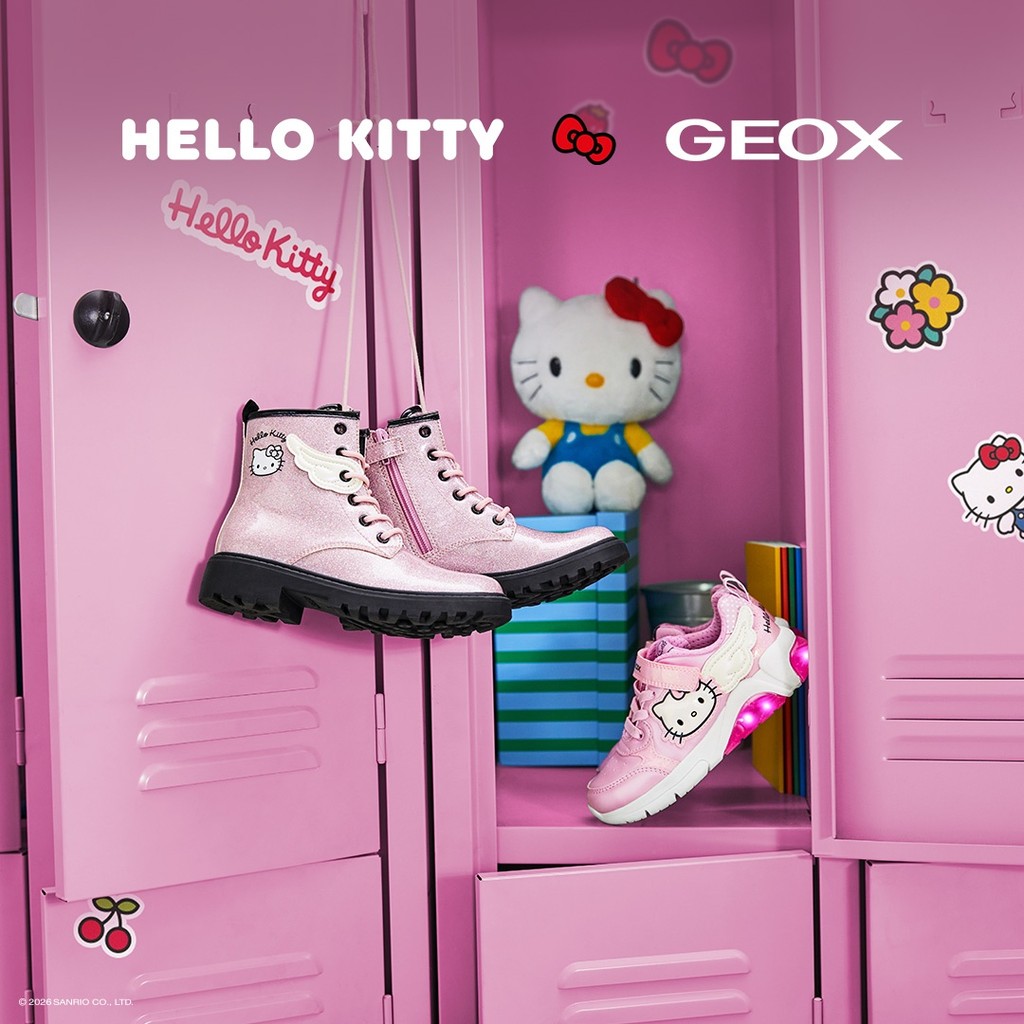 Hello Kitty Stiefeletten CASEY M&Auml;DCHEN Rosa/Schwarz - image number 9 | GEOX