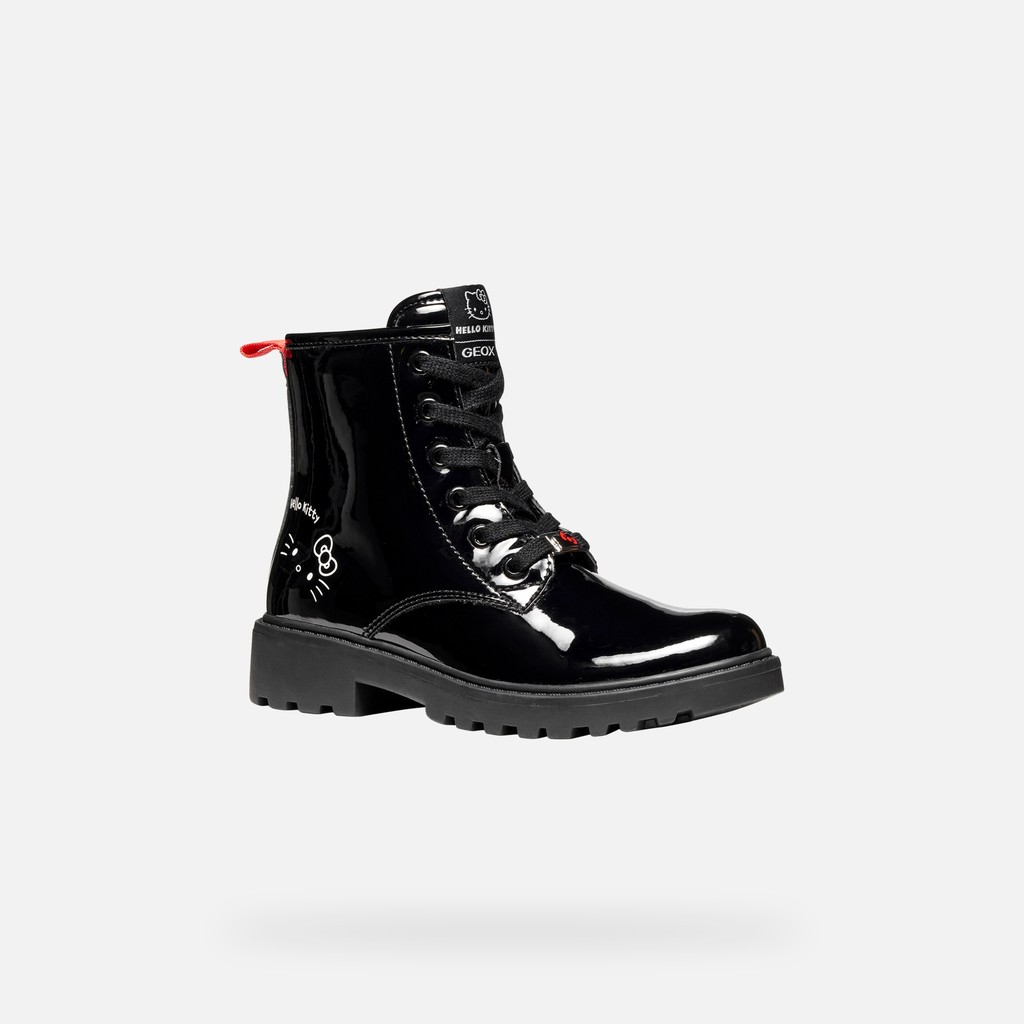 Hello Kitty ankle boots CASEY GIRL Black - image number 2 | GEOX