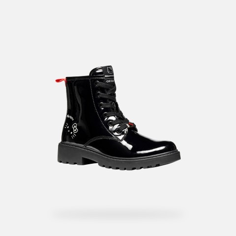 Hello Kitty ankle boots CASEY GIRL Black - image number 2 | GEOX