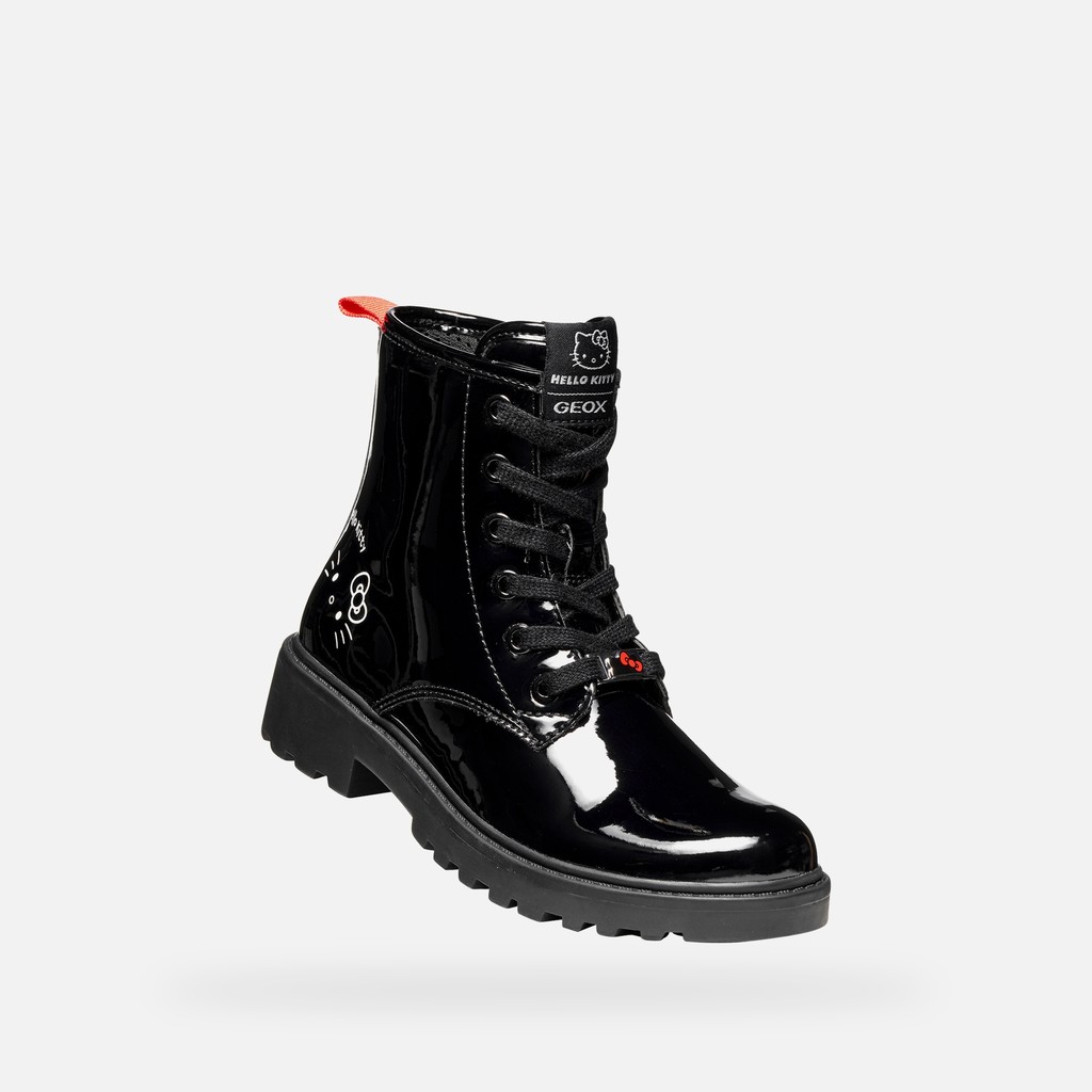 Hello Kitty ankle boots CASEY GIRL Black - image number 4 | GEOX