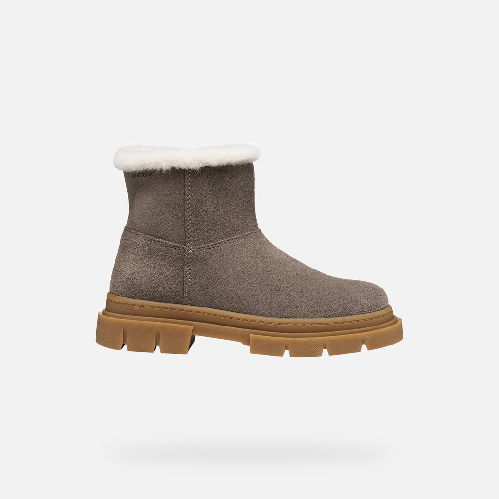 Bottines en fourrure KARSYN WPF   FILLE Beige - image number 2 | GEOX