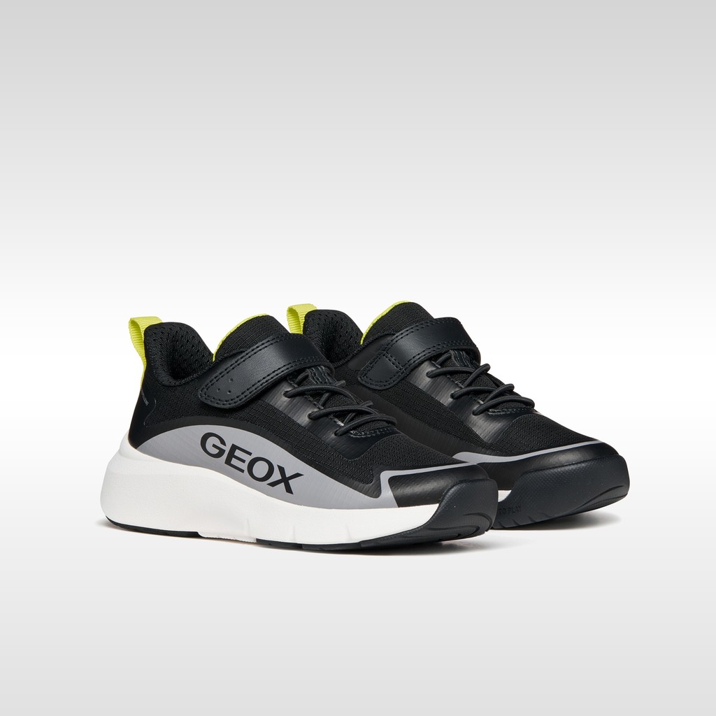 Waterproof hard toe sneakers PRO-RAN   BOY Black/Grey - image number 7 | GEOX
