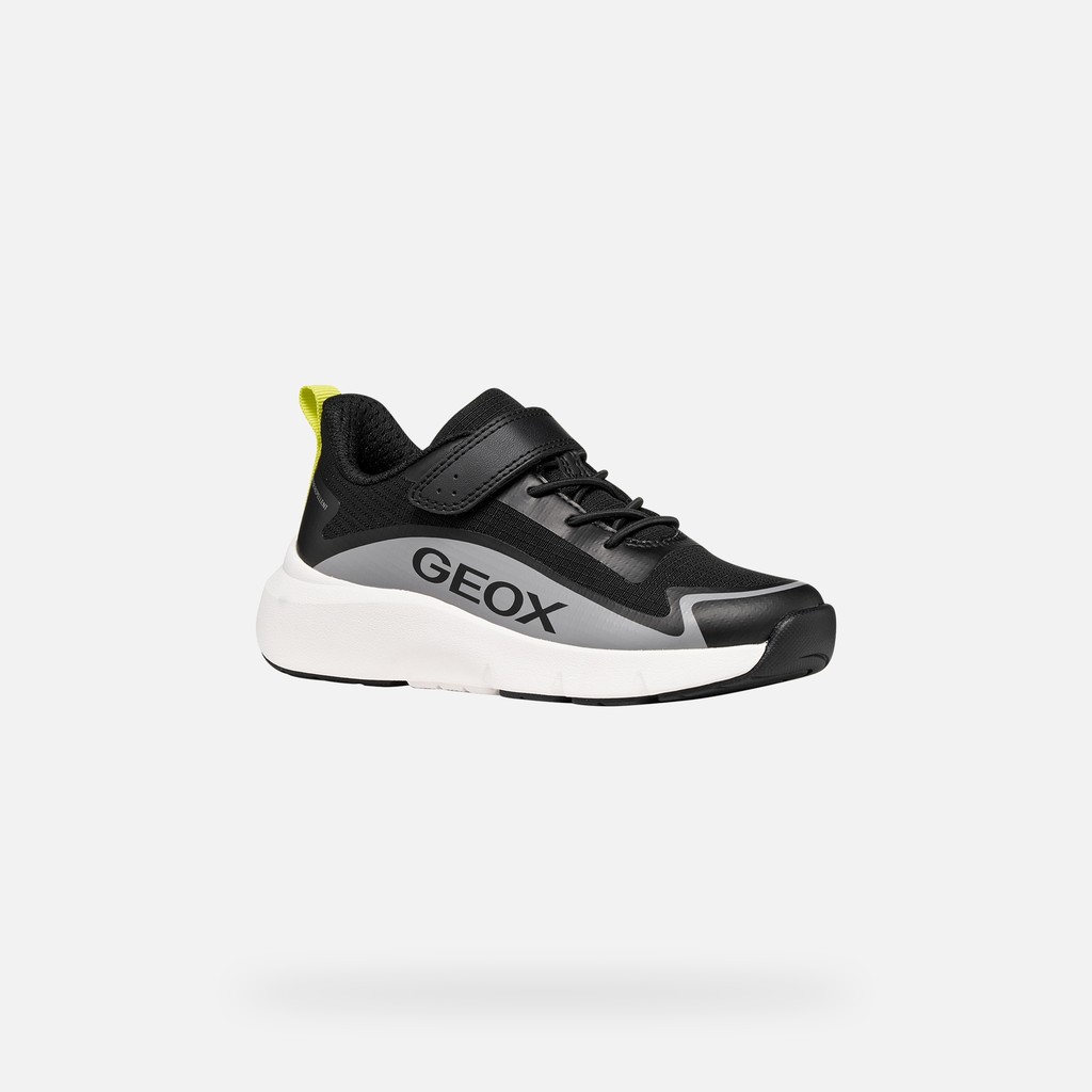 Waterproof hard toe sneakers PRO-RAN   BOY Black/Gray - image number 2 | GEOX