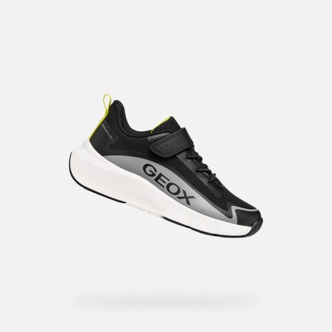 Waterproof hard toe sneakers PRO-RAN   BOY Black/Gray | GEOX