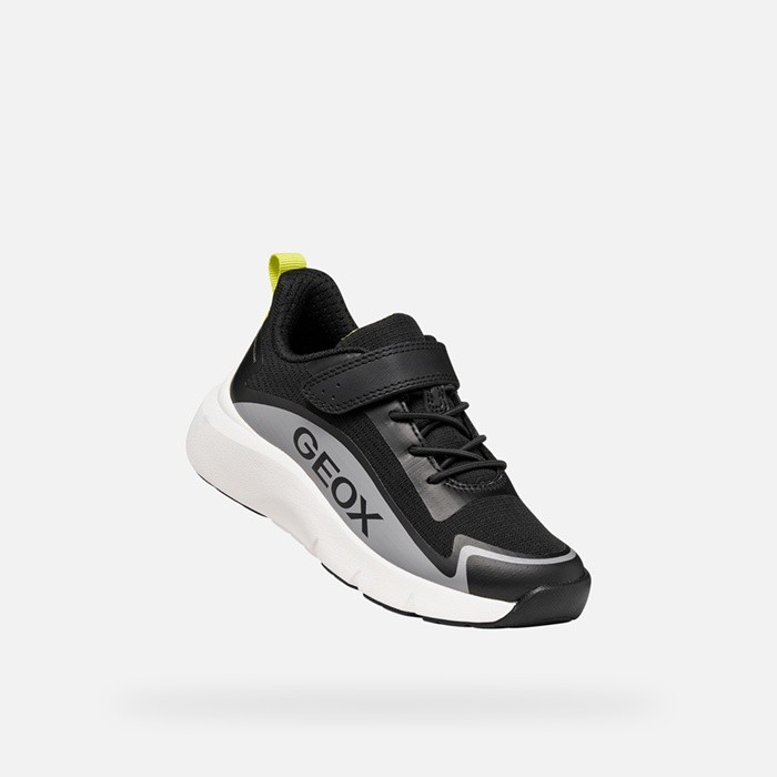 Waterproof hard toe sneakers PRO-RAN   BOY Black/Gray | GEOX
