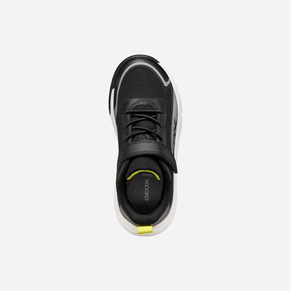Waterproof hard toe sneakers PRO-RAN   BOY Black/Gray - image number 5 | GEOX