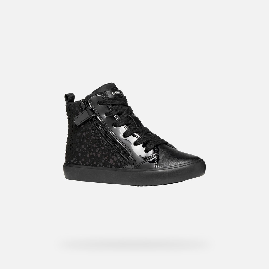 High top sneakers GISLI GIRL Black - image number 2 | GEOX