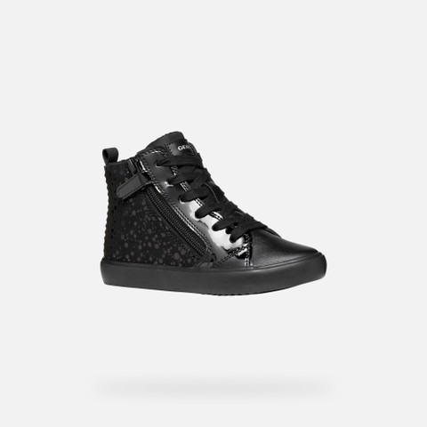 High top sneakers GISLI GIRL Black - image number 2 | GEOX