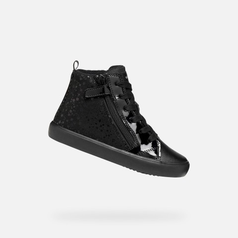 High top sneakers GISLI GIRL Black | GEOX