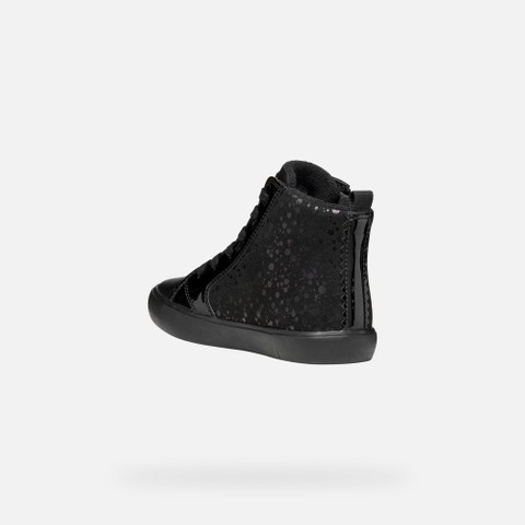 High top sneakers GISLI GIRL Black - image number 3 | GEOX