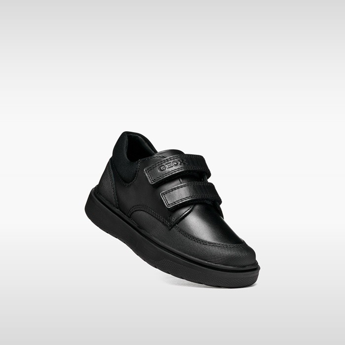Schoenen met bandjes RIDDOCK JONGEN Zwart - image number 4 | GEOX