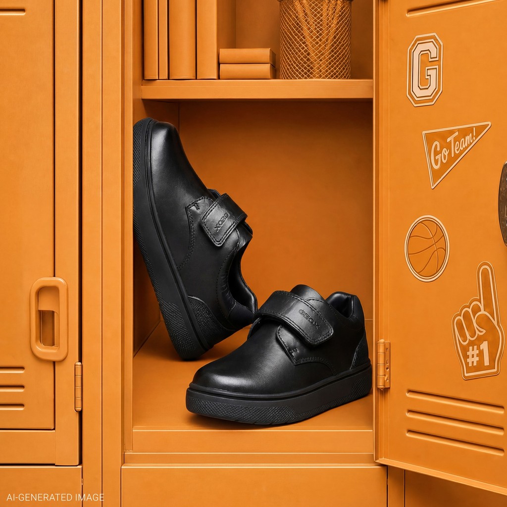 Velcro shoes RIDDOCK BOY Black - image number 1 | GEOX