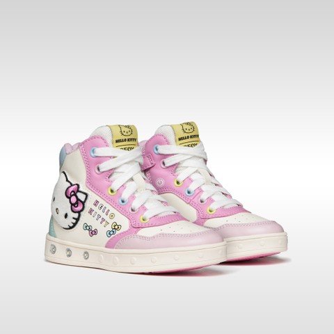 Hello Kitty shoes SKYLIN GIRL Pink/Multicolor - image number 8 | GEOX