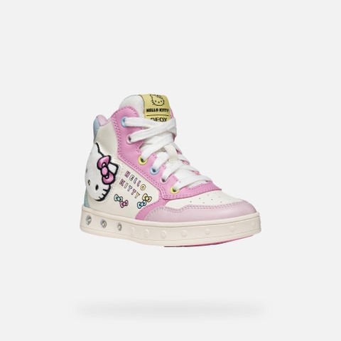 Hello Kitty shoes SKYLIN GIRL Pink/Multicolor - image number 3 | GEOX