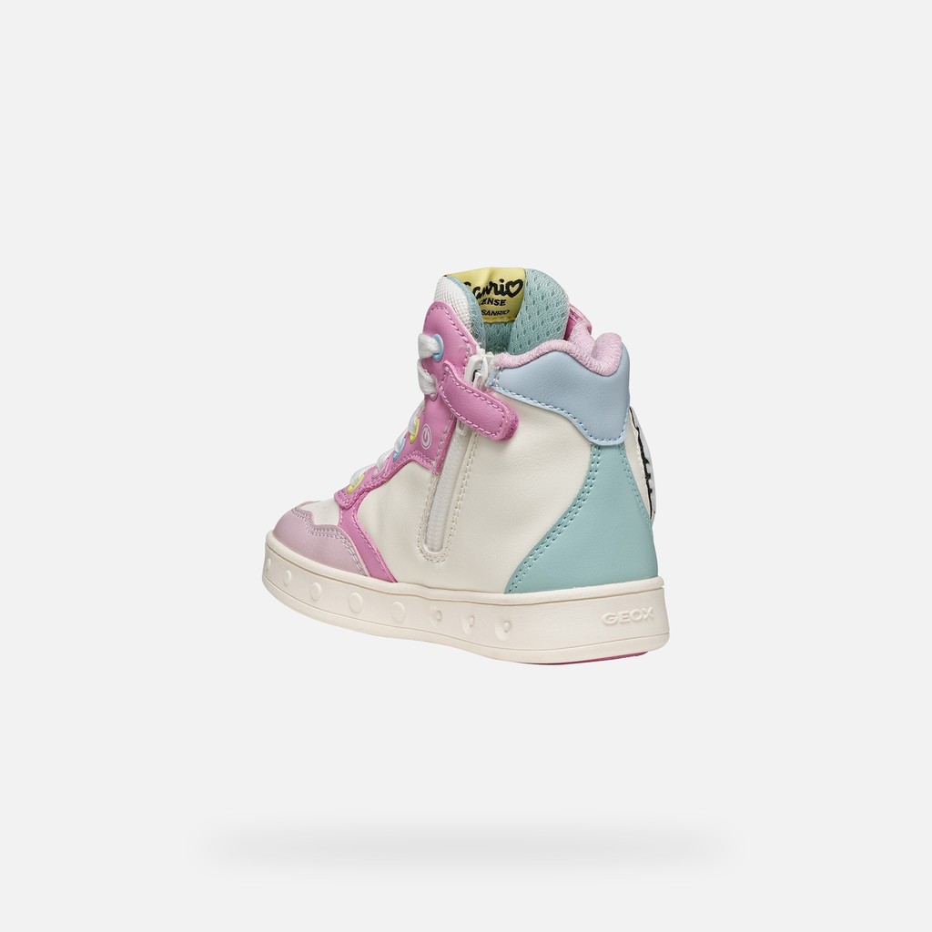 Hello Kitty shoes SKYLIN GIRL Pink/Multicolor - image number 4 | GEOX