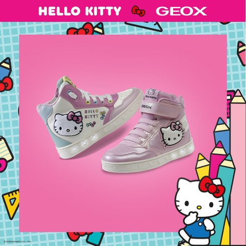 Hello Kitty shoes SKYLIN GIRL Pink/Multicolor - image number 9 | GEOX