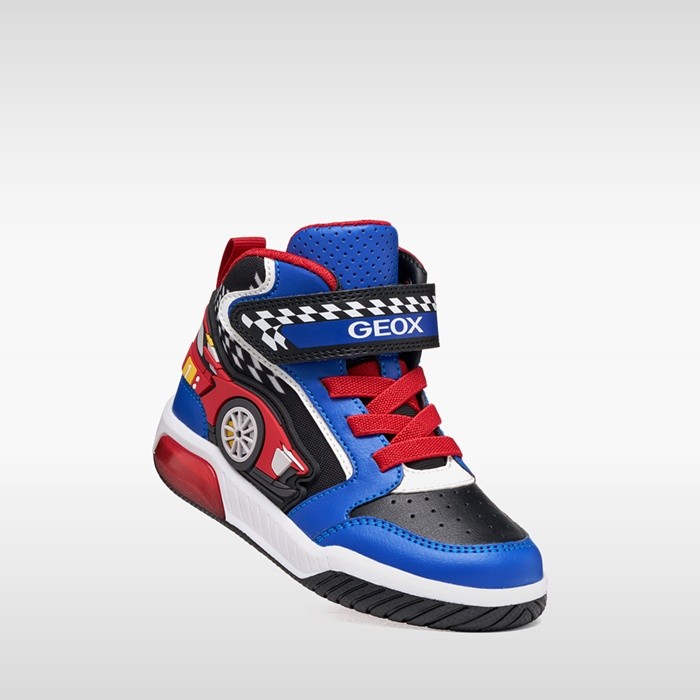 Light-up shoes INEK BOY Royal/Red | GEOX