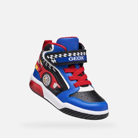 Light-up shoes INEK BOY Royal/Red - image number 5 | GEOX