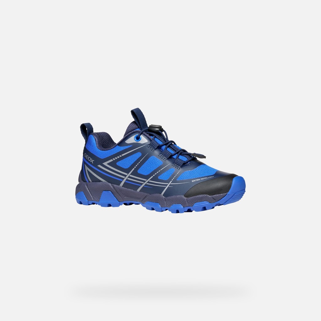 Wasserdichte Sneakers MAGNETAR   JUNGE K&ouml;nigsblau/Marineblau - image number 2 | GEOX