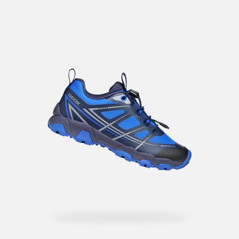 Wasserdichte Sneakers MAGNETAR   JUNGE K&ouml;nigsblau/Marineblau | GEOX