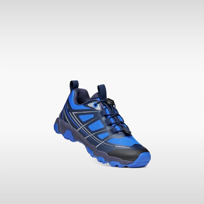Waterproof sneakers MAGNETAR   BOY Royal/Navy | GEOX