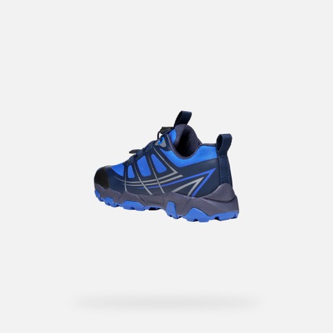 Wasserdichte Sneakers MAGNETAR   JUNGE K&ouml;nigsblau/Marineblau - image number 3 | GEOX
