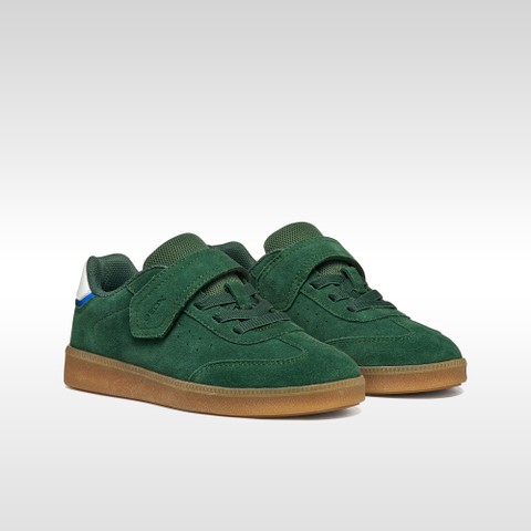 Chaussures &agrave; scratch NEW EMBERLIX GAR&Ccedil;ON Vert/Bleu roi - image number 7 | GEOX