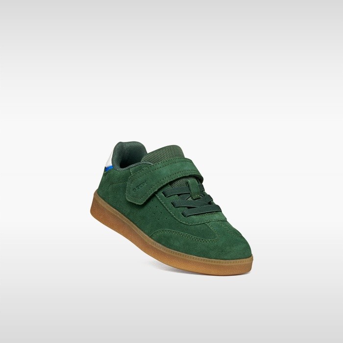 Scarpe con strappo NEW EMBERLIX BAMBINO Verde/Royal blu | GEOX