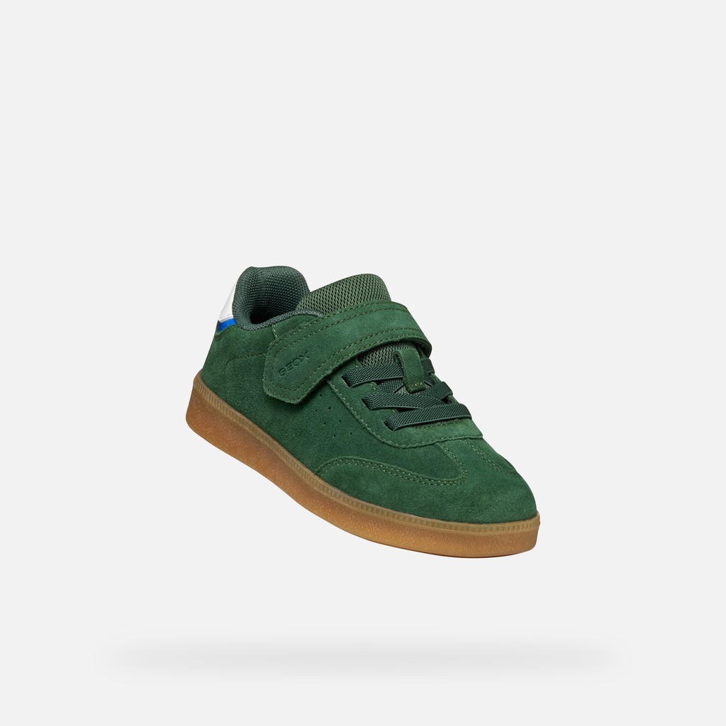 Scarpe con strappo NEW EMBERLIX BAMBINO Verde/Royal blu - image number 4 | GEOX