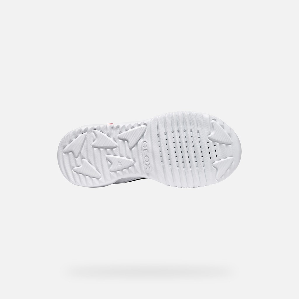 Sneakers with lights ASSISTER BOY Black/Red - image number 6 | GEOX
