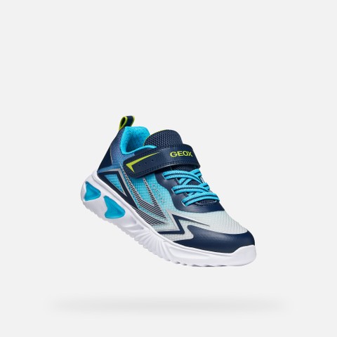Sneakers with lights ASSISTER BOY Dark Royal/Dark Sky - image number 5 | GEOX