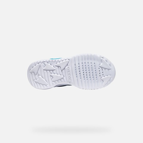 Sneakers with lights ASSISTER BOY Dark Royal/Dark Sky - image number 7 | GEOX